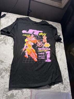 JT Racing x Honda Motocross Neon Graphic T-Shirt